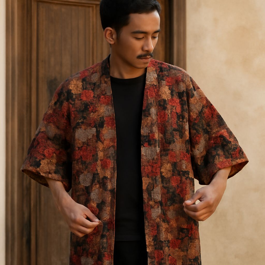 Men’s Haori: Traditional Form and Modern Style