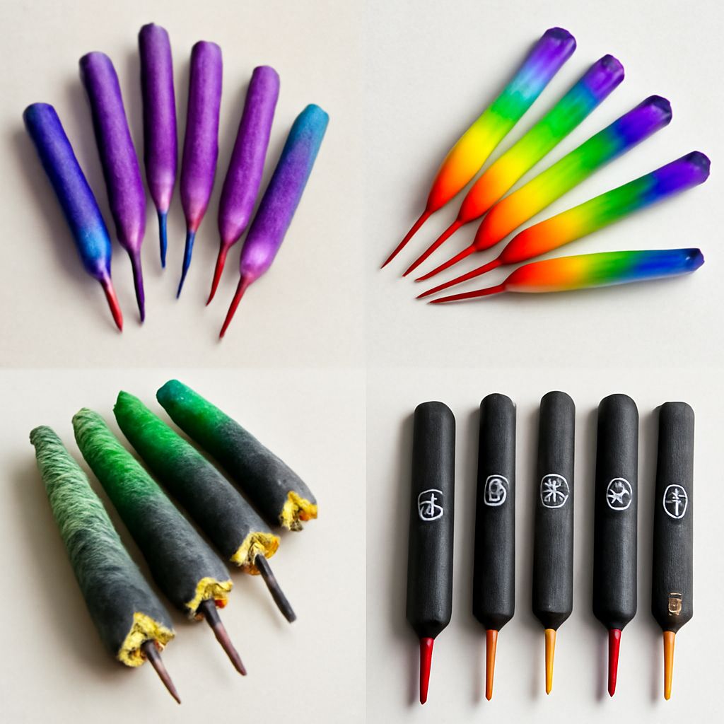 Various ergonomic crochet hooks for cosplay crafting