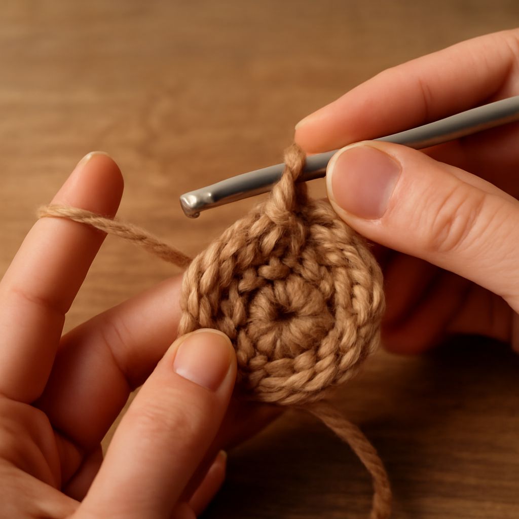Magic circle crochet tutorial